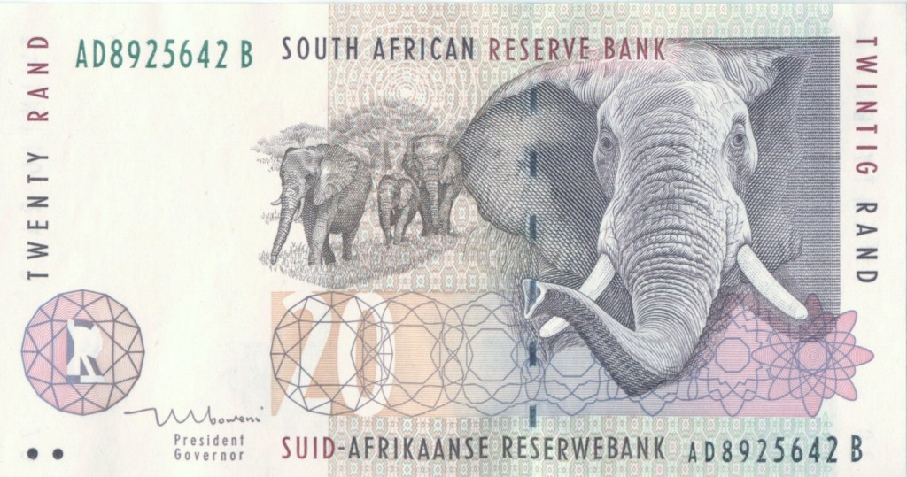 South African Twenty Rand Note